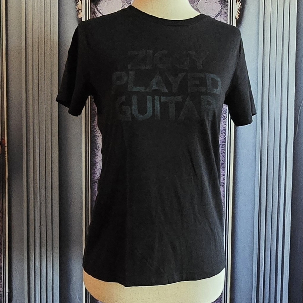 David Bowie Ziggy Stardust Lyric Tee
